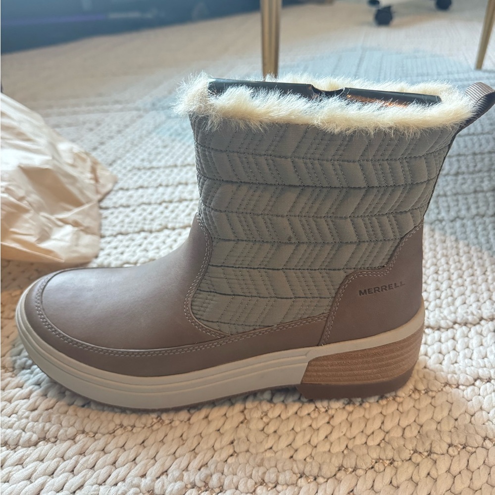 Winter Boots Merrell Waterproof - Haven Bluff Polar WP - 9.5 - Picture 9 of 10